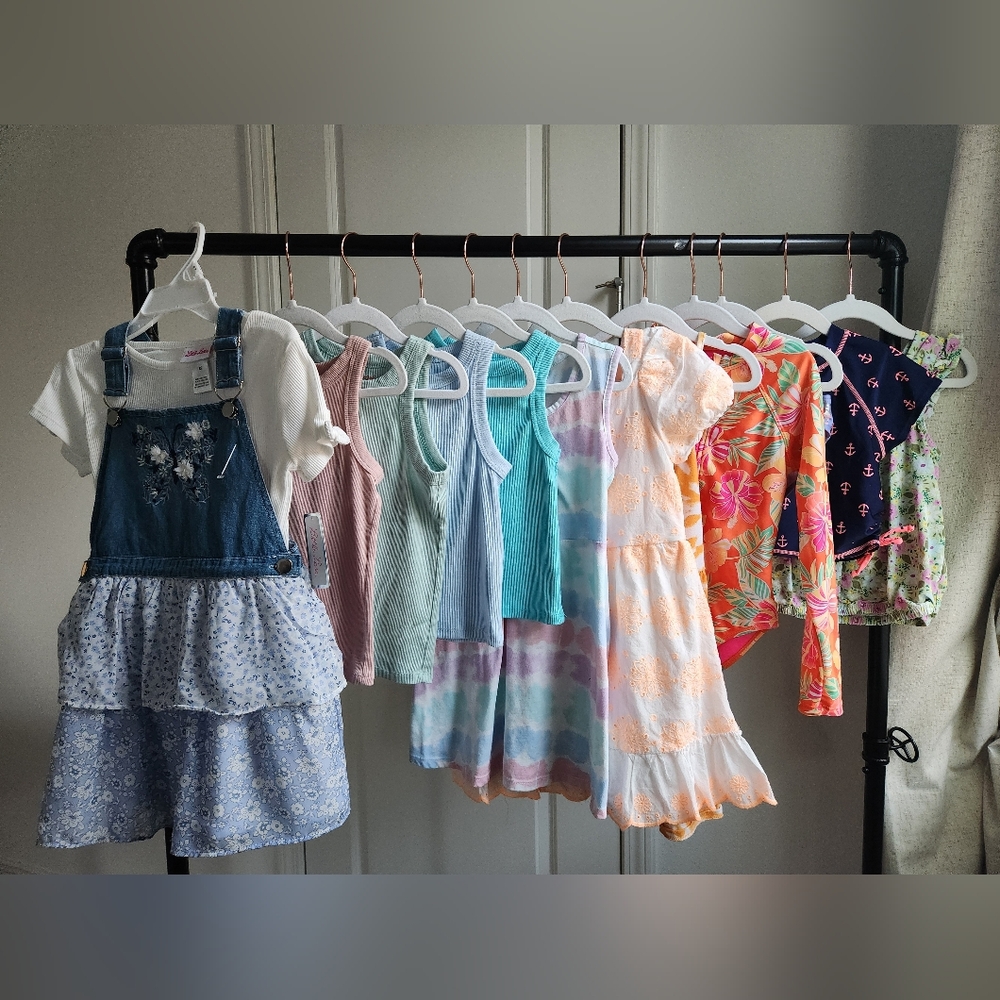 Little Girl Clothing Bundle Size 6, 6x, 6-7 | 13 Items